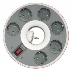 Сетевой фильтр Ippon BD-231W 3M 6 розеток белый. 3m