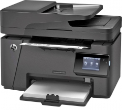МФУ HP "LaserJet Pro M127fw" <CZ183A> (A4, 128Mb, 20стр/мин, лазерное МФУ, факс, USB 2.0, сетевой, Wi-Fi, ADF)