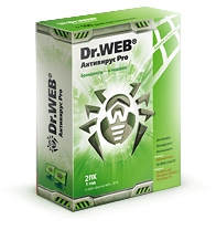 Антивирус Dr.Web Pro. 2ПК 1г. BOX