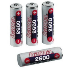Аккумулятор HAMA 2600 mAh 4 штуки