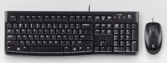 Комплект (Клавиатура+мышь) Logitech Desktop MK120 Black (920-002561) RTL