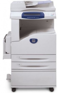 МФУ XEROX "WorkCentre 5222" <5222V_KU> (A3, 22 стр/мин, 1200x1200dpi, 512Мб, лазерное МФУ, USB 2.0, сетевой, двусторонняя печать, ADF)