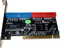 Контроллер RAID ATA133 2 кан. STLab "A-142" RAID 0/1/0+1 (PCI)