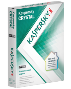 Антивирус Kaspersky CRYSTAL 2.0 Russian Edition. 2-Desktop 1 year Base Box