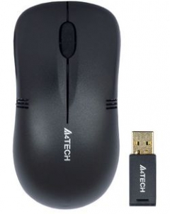 Мышь A4 G3-230N-1 V-Track Wireless G3 USB Black