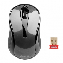 Мышь A4 V-Track G7-360N серый оптическая (2000dpi) беспроводная USB2.0 (2but)