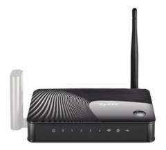 Маршрутизатор Zyxel (Keenetic 4G II) 4-порта 10/100/1000BASE-T Интернет-центр для подключения к сетя