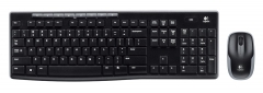 Клавиатура + мышь Logitech MK270 (920-004518) черный USB Беспроводная 2.4Ghz
