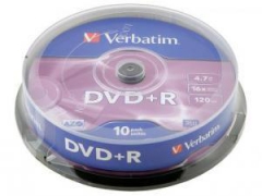 DVD+R диск однократной записи Verbatim