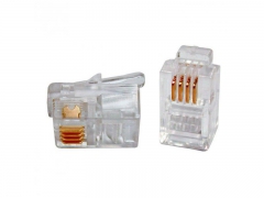 Вилка RJ-10 для телефонной трубки