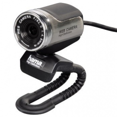 Камера Web Hama H-53953 Камера для видеоконф. Digital Eye Pro HD USB 2.0 1600х1200 серебр