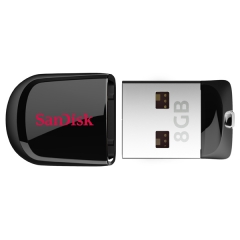 Флеш Диск Sandisk 8Gb Cruzer Fit SDCZ33-008G-B35 USB2.0 черный