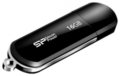 Флеш Диск Silicon Power 16Gb Luxmini 322 SP016GBUF2322V1K черный