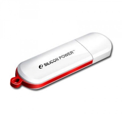 Флеш Диск Silicon Power 16Gb Luxmini 320 SP016GBUF2320V1W USB2.0 белый