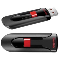 Флеш Диск Sandisk 16Gb Cruzer Glide SDCZ60-016G-B35 USB2.0 черный