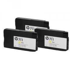 DesignJet T120/T520 желтый 3шт в упаковке