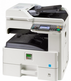 МФУ Kyocera "FS-6525MFP" (A3, 1024Mb, 25стр/мин, лазерное МФУ, USB 2.0, сетевой, ADF, двусторонняя печать, цветной сканер)
